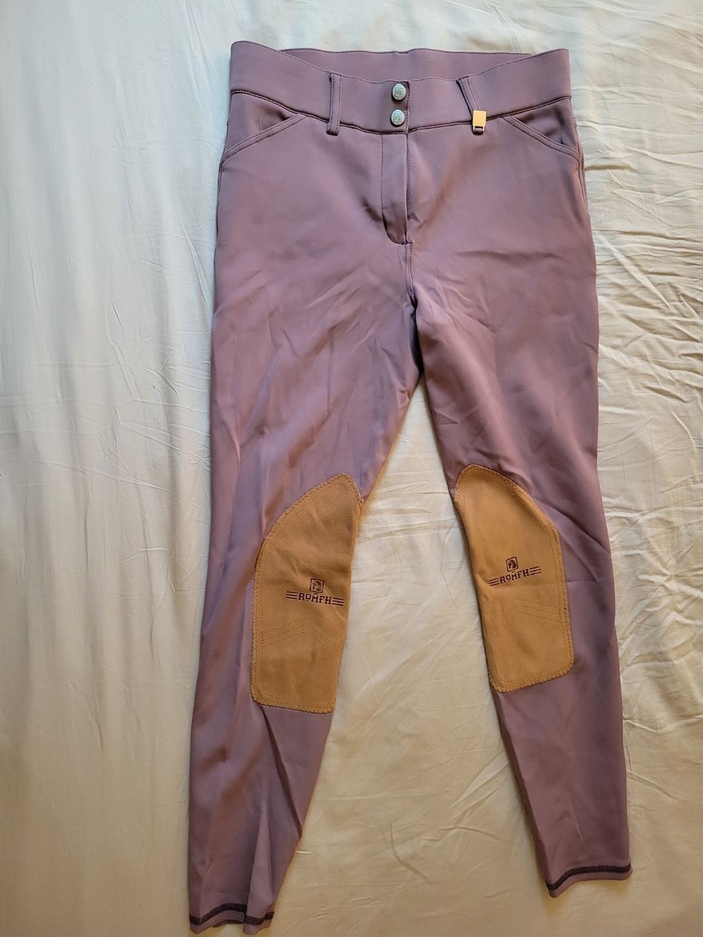 Romfh Women's Willow Knee Patch Riding Breeches